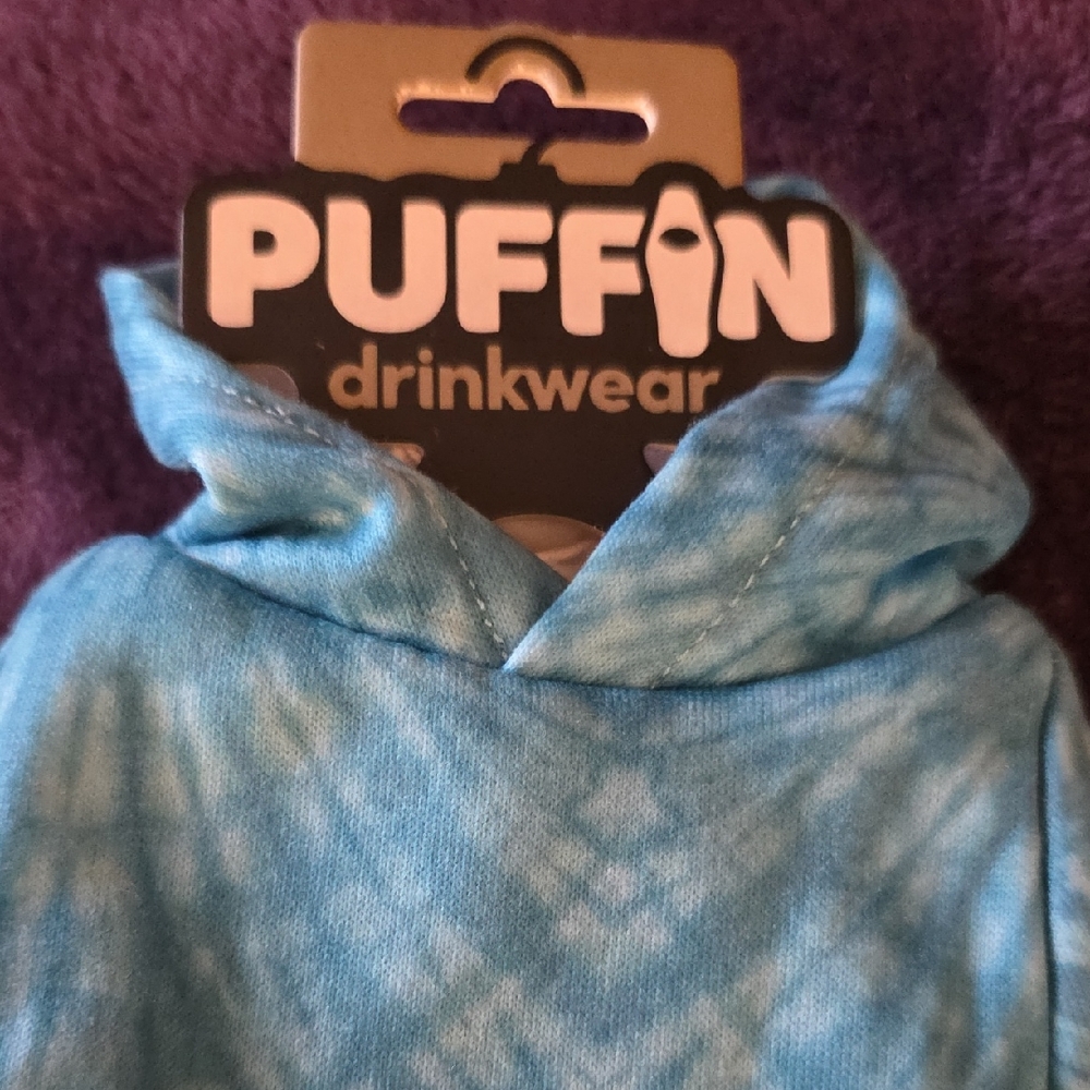 Puffin Blue Patterned Drinkwear
